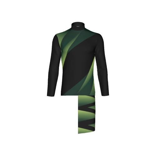 TOP BÁSICO DE ALTO RENDIMIENTO SIN CIERRE CON DRAPEADO ZG-Z54